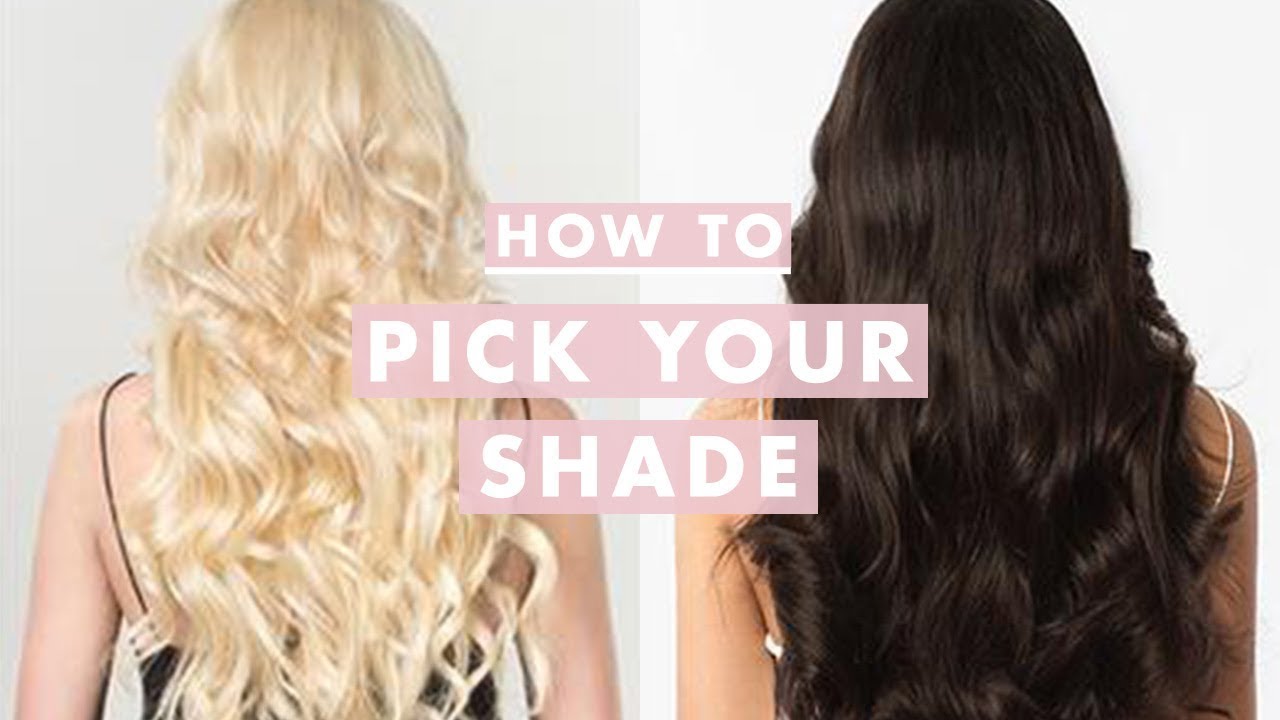 How To Pick Your Perfect Luxy Hair Extensions Shade Luxy Hair