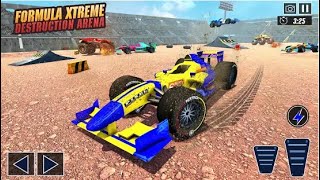 Police Formula Car Derby Demolition Crash Stunts Ep-3 | Amazing Formula Car Stunts Android GamePlay screenshot 3