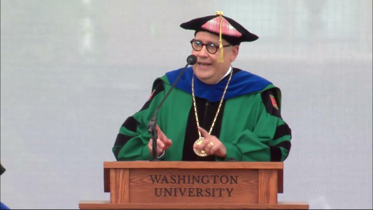 2023 Commencement Speech by Chancellor Andrew D. Martin WashU YouTube