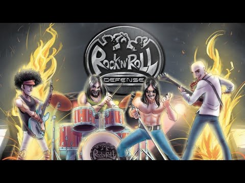 Rock 'N' Roll Defense | Full Game Playthrough