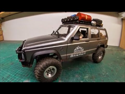 DEERC MN78 Jeep チェロキー XJ クローラー 4WD カスタム Amazonのチェ○キーをカスタムせよ❕❕】1/12 SCALE DEERC MN-78