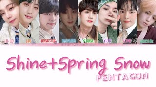 [INDO SUB] PENTAGON (펜타곤) - 'SHINE SPRING SNOW' | COLORS CODED LYRICS HAN-ROM-INA