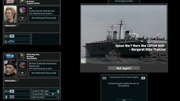 TNO Custom Super Event: Third Opium War (Thatcher