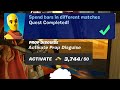How to EASILY Spend bars in different matches in Fortnite locations Quest!