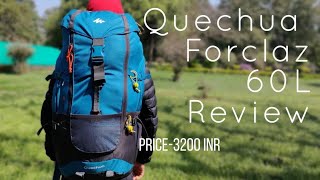 QUECHUA FORCLAZ 60 L REVIEW | Quechua Backpacks | Outdoor Essential Gear-Backpacks