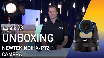 Unboxing: NewTek NDIHX-PTZ1 NDI PTZ Camera
