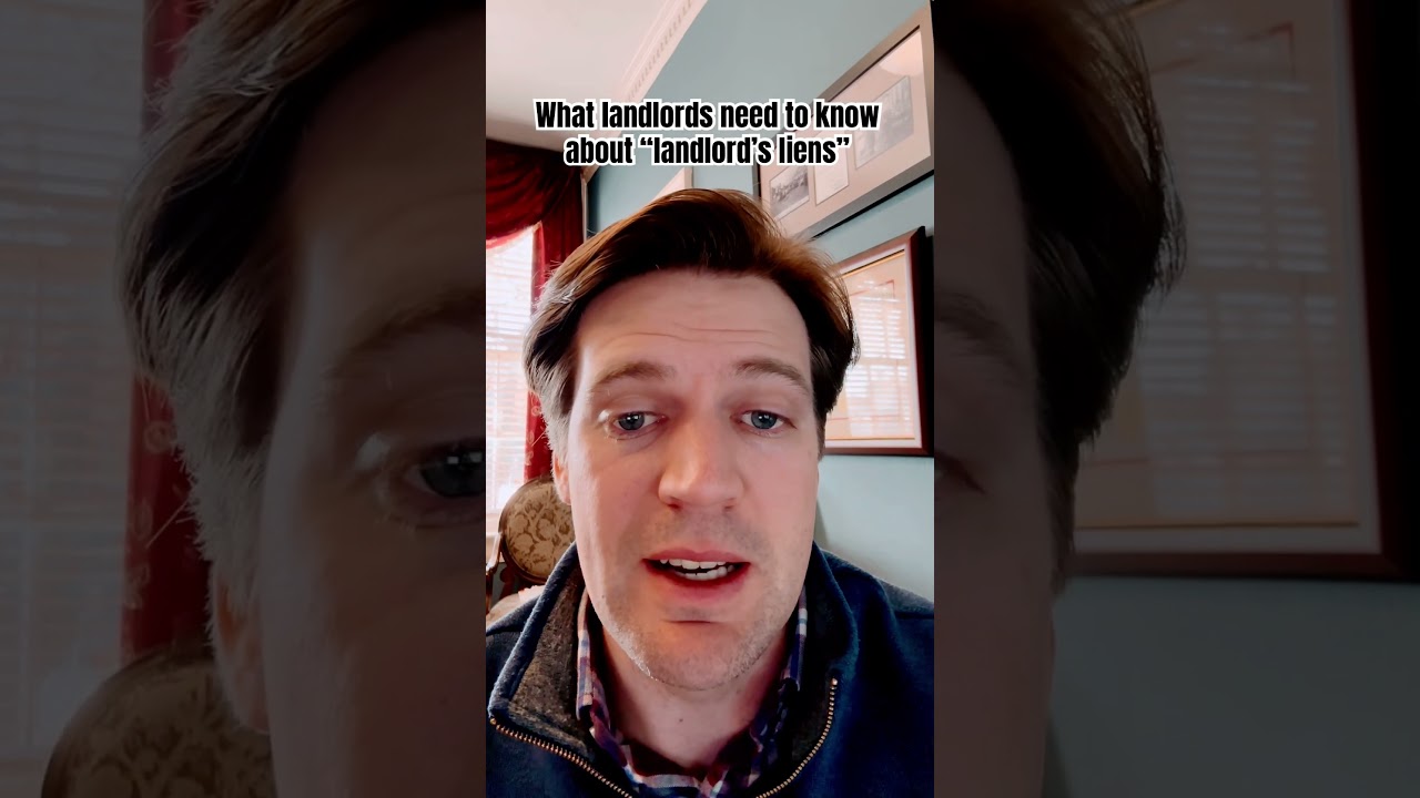 "Landlord's Liens" - what you need to know 