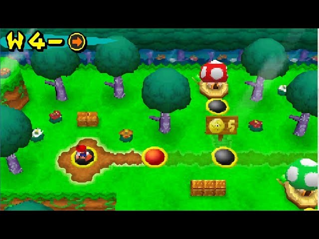 How to get to World 4 in New Super Mario Bros DS - YouTube