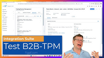 Testing B2B with TPM in SAP Integration Suite