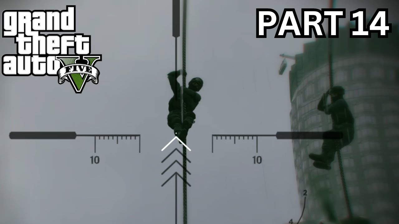 GTA 5 Shooting Sniper Police Helicopter | Gameplay 2023 Pt 14