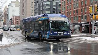 MTA NYCT #9630 on the M101 to East Village 3rd Av - 6th St at 3rd Av & E 9th St