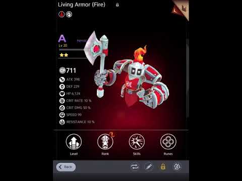 Ghostbusters World - Living Armor (Fire)