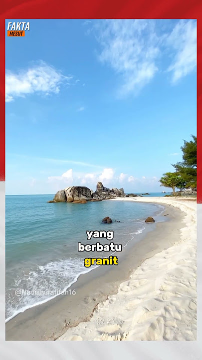 PESONA PULAU BANGKA BELITUNG #shorts