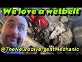 Trust @Theneurodivergentmechanic “It’s Only A Wet-belt”, So Don’t Be Scared 😦.