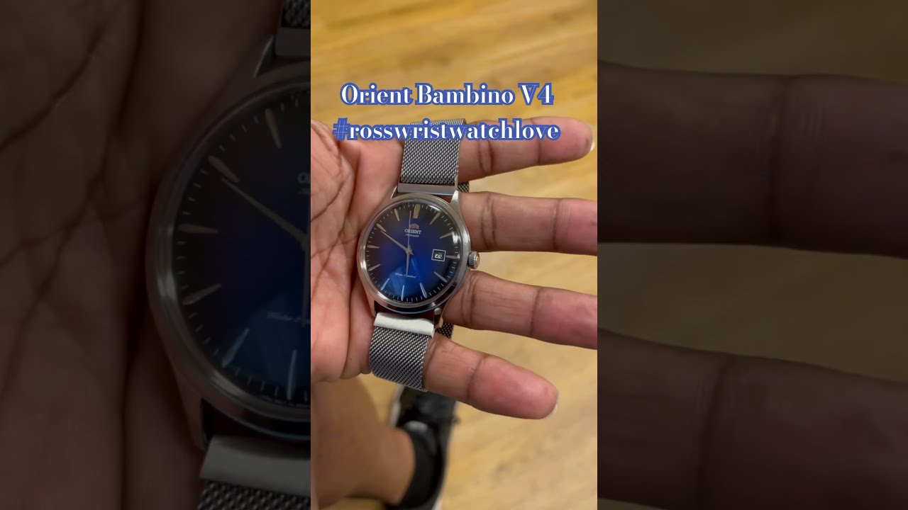 Classic Elegant And Affordable The Orient Bambino V4 Orientwatches Watches Watch