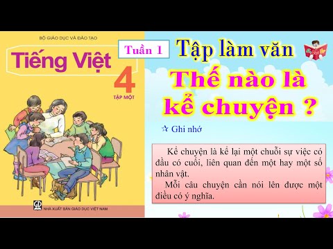 Video Lớp 4 Tuần 1 | Tập Làm Văn | Em Vui Học - youtube