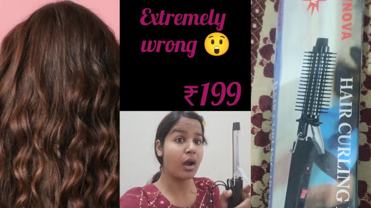 meesho hair curler😲 😄 ₹199 viral meeshohaul curler YouTube