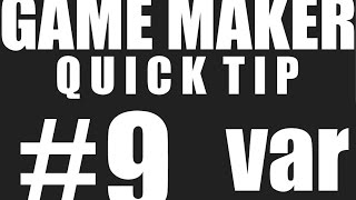 [Game Maker] Quick Tips #9 - Shortening Game Maker Statements (Variable Scoping)