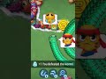 Zombie Snake Se Banaa Diya Monster Snake Worms Zone New Gameplay 🔥 Worms Zone New Gameplay 🤯#shorts