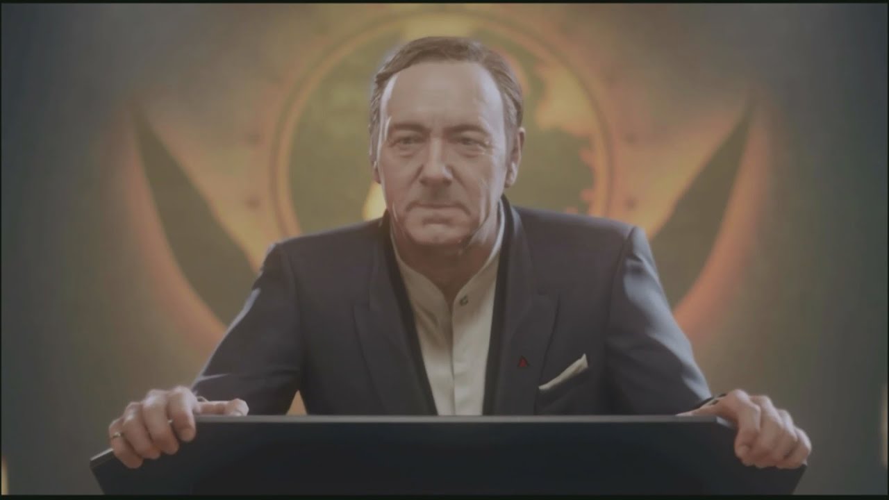 Kevin Spacey fala sobre seu papel em Call of Duty: Advanced