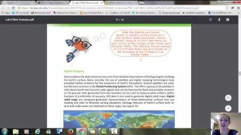 Lab 2 Plate Tectonics How To Video