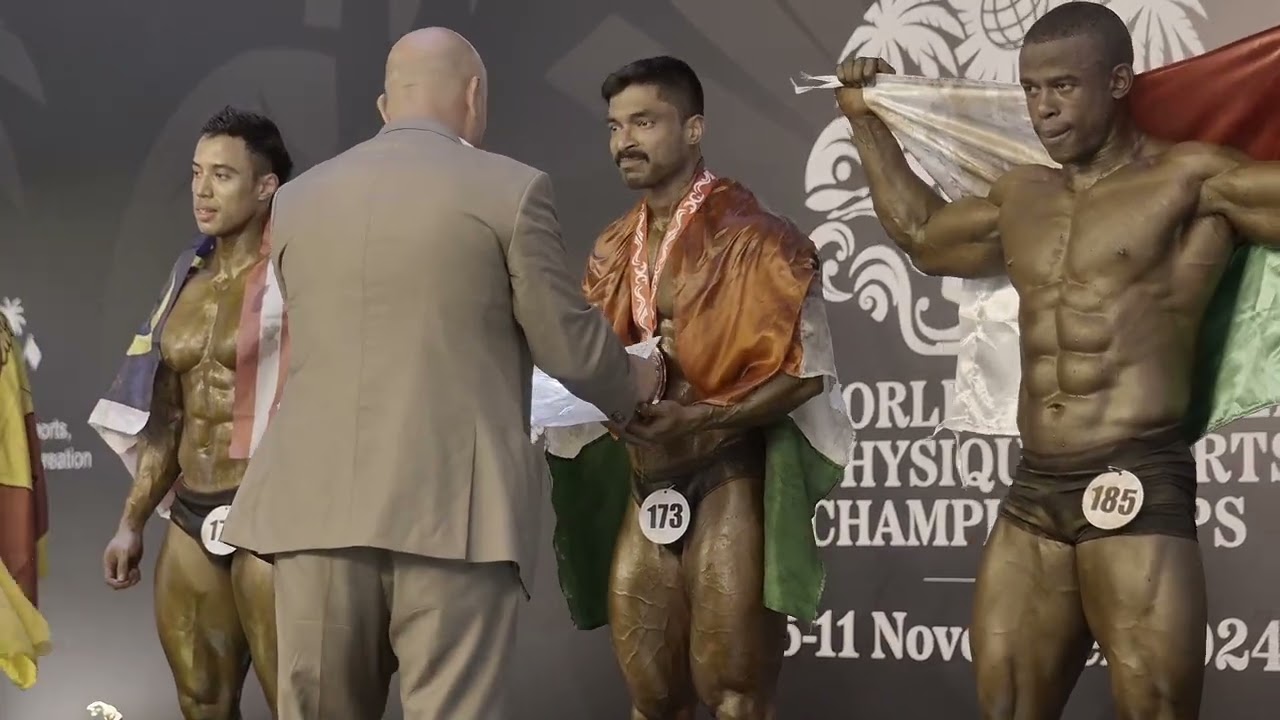 Men’s Athletic Physique up to 175 cm