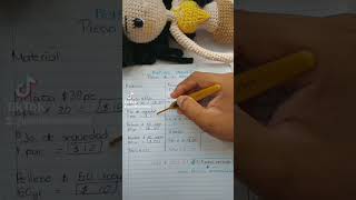 Cuánto cobrar por un amigurumi. #amigurumi #crochet #tejido #tejidoparaprincipiantes #crocheting