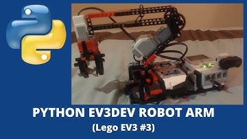 Python Lego EV3DEV Robot Arm -- Iron Man Inspiration | #63 (Lego EV3 #3)