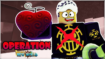 OPERATION Fruit Showcase Project New World Roblox