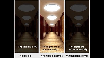 Smart solution microwave motion sensor led ceiling light for stairs corridor hallway passagerway