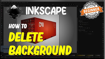 Inkscape How To Delete Background