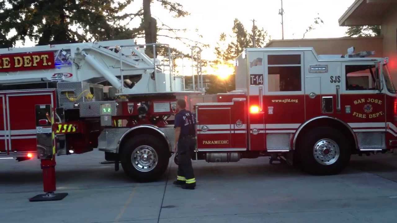 Twh Fire Tiller Truck - YouTube