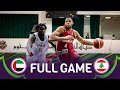 UAE V Lebanon Full Basketball Game FIBA Asia Cup Qualifiers 2025 