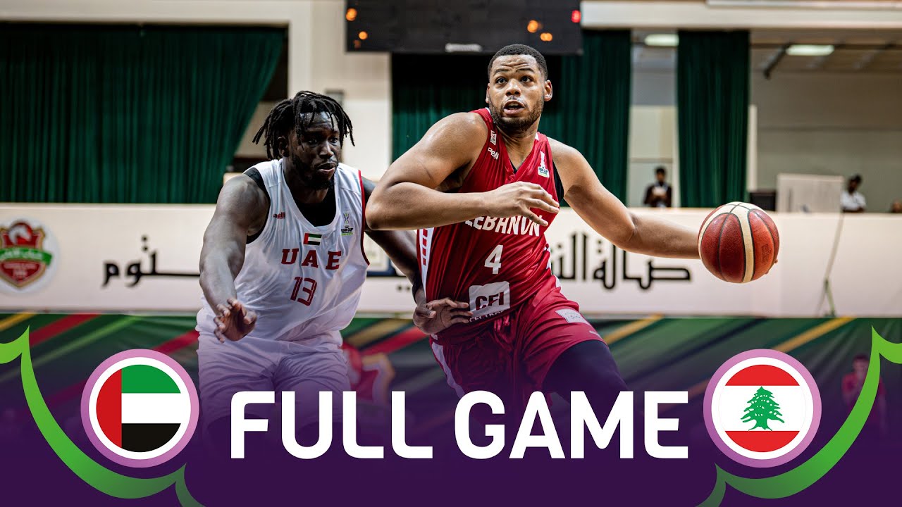 UAE v Lebanon | Full Basketball Game | FIBA Asia Cup Qualifiers 2025