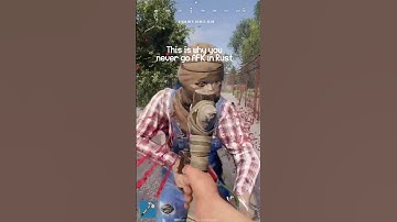 Why to never go afk in Rust #rust #rustsolo