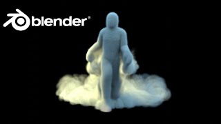 Tutorial for Dense Human Shape Smoke Simulation in Blender 2.83 3D Cube Blender India