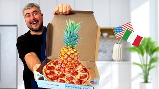 I Taught Italian Chef How To Make American Pizza