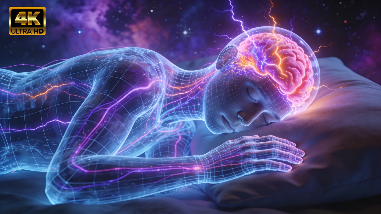 432Hz + 528Hz + 741Hz Deep Healing Sleep Music 🌙 Whole Body Regeneration & Instant Stress Relief