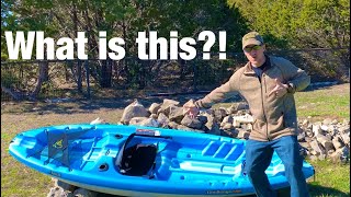 Initial walk-through and review of my new Pelican Challenger 100 Angler kayak.
