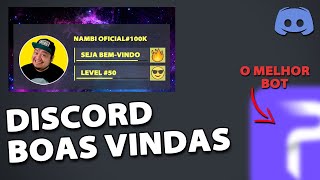 ESSE É O MELHOR! Discord Bot de Boas Vindas: 2 opções Probot e Mee6