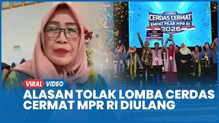 Salut, ini Alasan SMAN 1 Pontianak Tolak Lomba Cerdas Cermat MPR RI Diulang