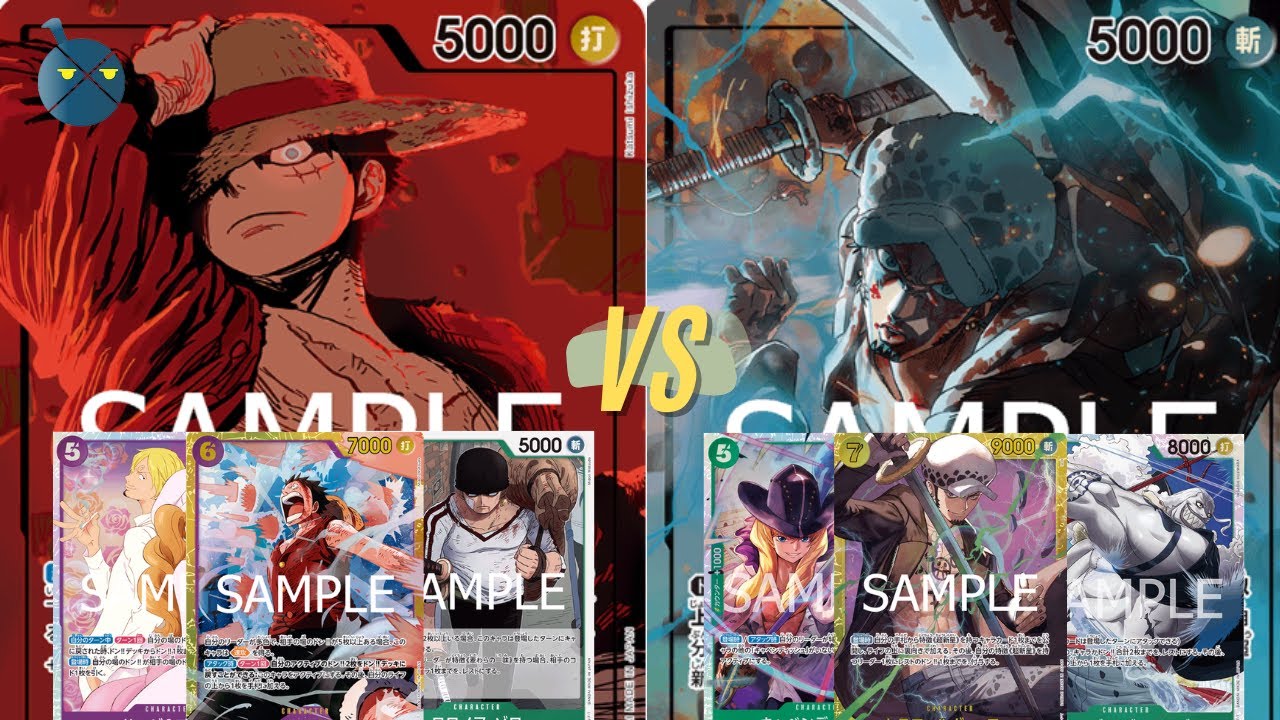 🟢🟣 GP Luffy VS 🟢🟡GY Law | OP11 | Nexus Tabletoys Games