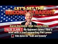 False Claim 1: My opponent claims I filed a brief with the court supporting Phil Lyman