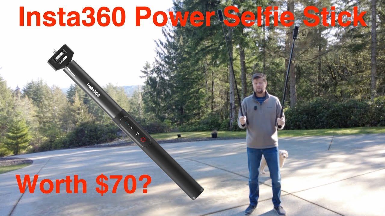 Insta360 - Power Selfie Stick, for X3, ONE RS, ONE X2
