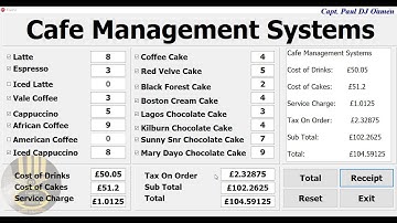 How to Create Café Management Systems in Delphi - Part 2 of 2