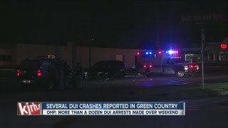 TPD: Drunk driver found asleep, snoring after crash; 13 arrested over the weekend in OHP DUI crackdo
