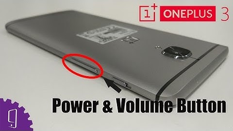 OnePlus 3 Power and Volume Button Flex Repair Guide
