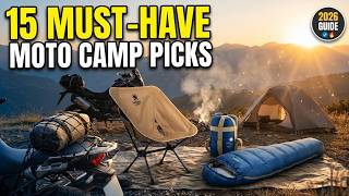 Best Motorcycle Camping Gear 2026 – Top 15 Must-Have Products for Every Rider