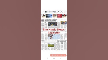 How To Download The Hindu Newspaper Pdf Free Daily|| Telegram Par News Kaise Dekhe