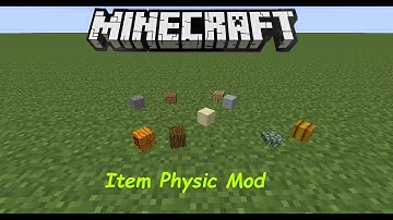 Minecraft 1.7.2 Item Physic Mod